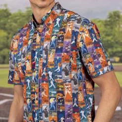 Baseball Hall Of Fame|Baseball|National Baseball Hall of Fame Home Run Heroes – KUNUFLEX Short Sleeve Shirt