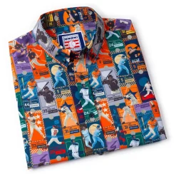 Baseball Hall Of Fame|Baseball|National Baseball Hall of Fame Home Run Heroes – KUNUFLEX Short Sleeve Shirt