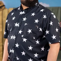 Short Sleeve Shirts|Americana|RSVLTS Hubble – KUNUFLEX Short Sleeve Shirt (Legends Edition)
