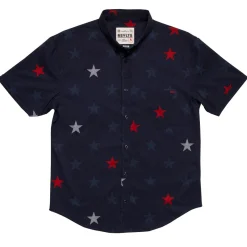 Short Sleeve Shirts|Americana|RSVLTS Hubble (Multi Star) – KUNUFLEX Short Sleeve Shirt