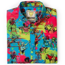 Wwe|Paging Mr. Morrow|WWE Hulk Hogan vs. Ultimate Warrior – KUNUFLEX Short Sleeve Shirt