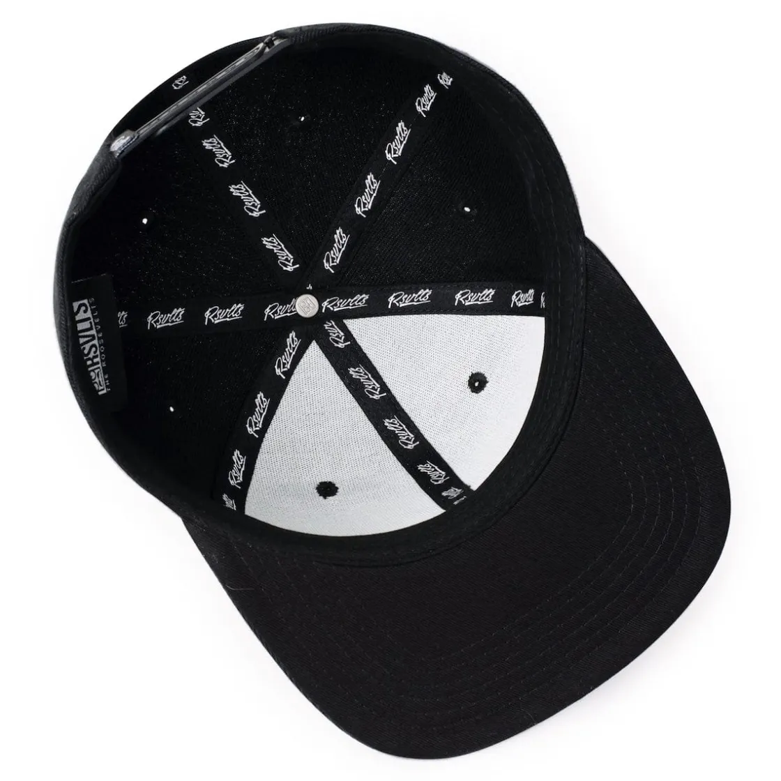 Hats|Hats|RSVLTS Interlocking USA (Black & White) – TLB Hat