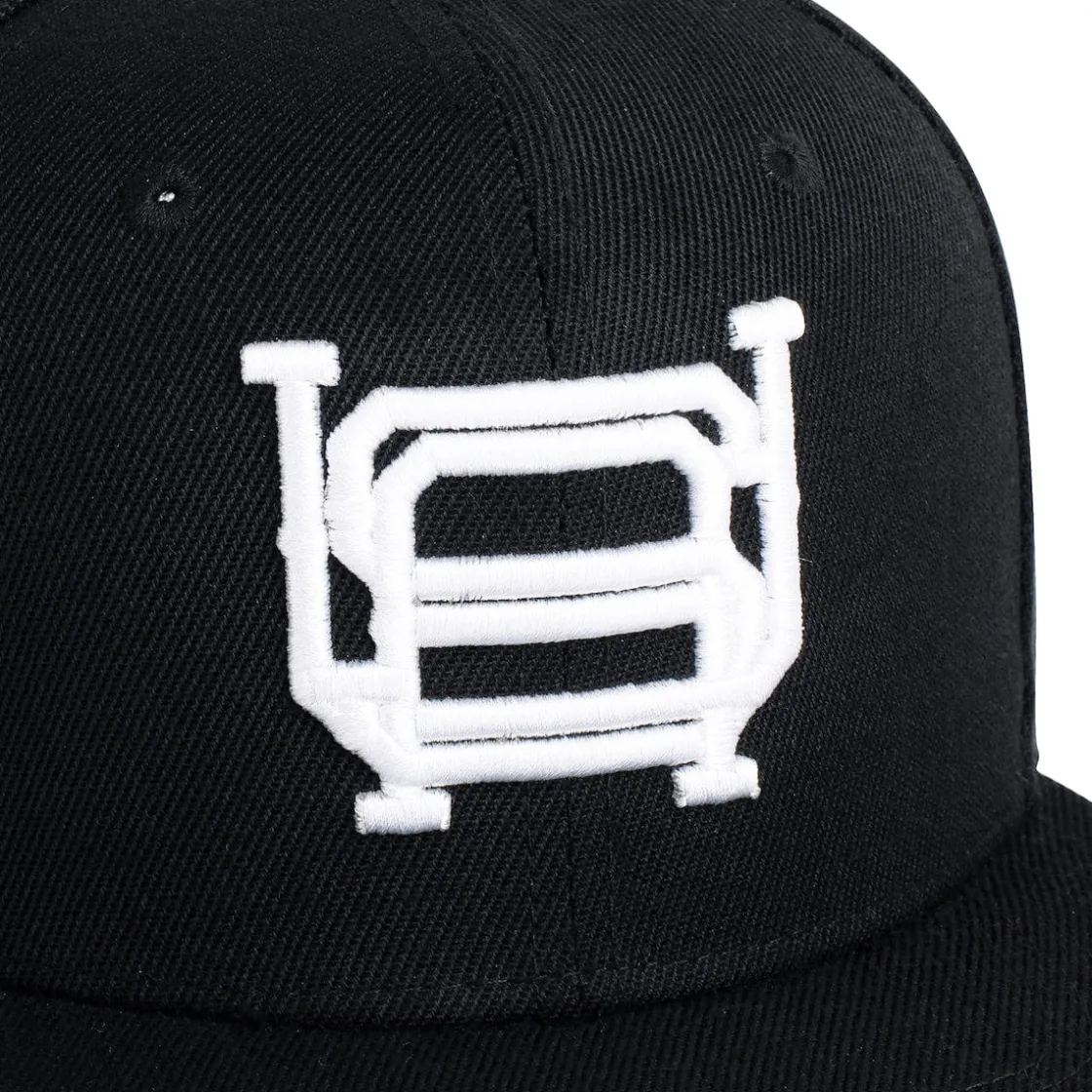 Hats|Hats|RSVLTS Interlocking USA (Black & White) – TLB Hat