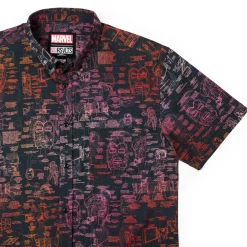 Iron Man|Marvel|Marvel Iron Man “The J.A.R.V.I.S.” – KUNUFLEX Short Sleeve Shirt