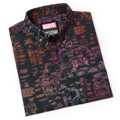 Iron Man|Marvel|Marvel Iron Man “The J.A.R.V.I.S.” – KUNUFLEX Short Sleeve Shirt