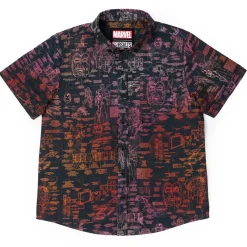 Iron Man|Marvel|Marvel Iron Man “The J.A.R.V.I.S.” – Youth KUNUFLEX Short Sleeve Shirt