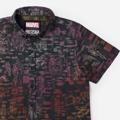 Iron Man|Marvel|Marvel Iron Man “The J.A.R.V.I.S.” – Youth KUNUFLEX Short Sleeve Shirt