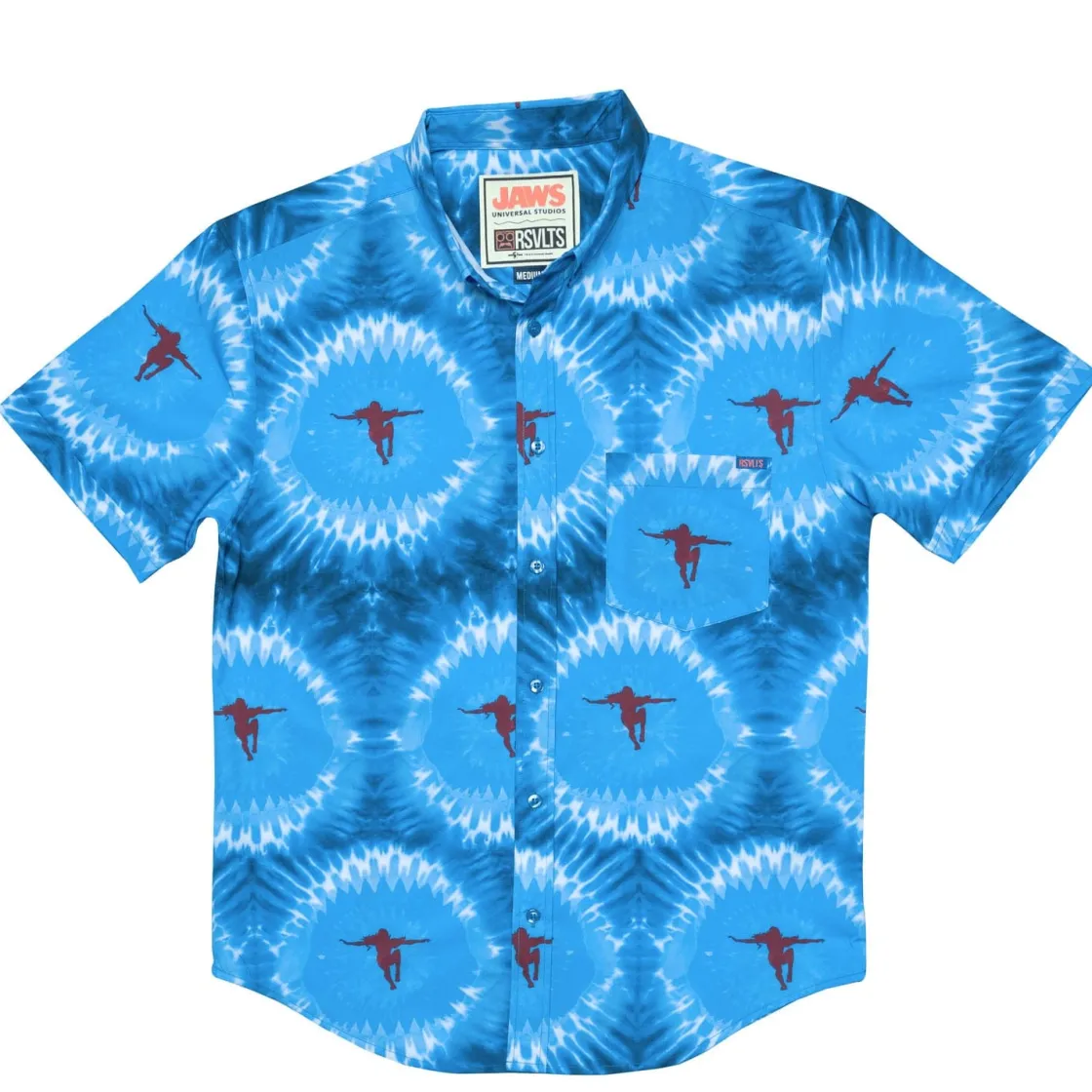 Jaws|Short Sleeves|Jaws "Night Swim" – KUNUFLEX Short Sleeve Shirt