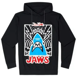 Jaws|Outerwear|Jaws 50th Anniversary "Doodle Shark" – Performance Hoodie