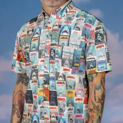 Jaws|Short Sleeves|Jaws 50th Anniversary