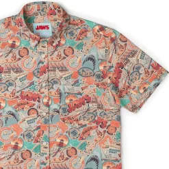 Jaws|Short Sleeves|Jaws 50th Anniversary "Greetings from Amity" – KUNUFLEX Short Sleeve Shirt