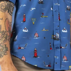 Jaws|Short Sleeves|Jaws 50th Anniversary 