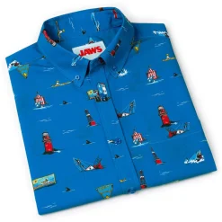 Jaws|Short Sleeves|Jaws 50th Anniversary 
