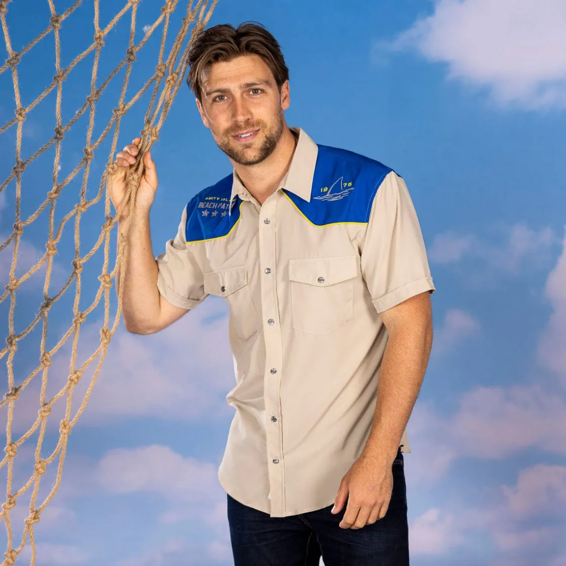 Jaws|Roper|Jaws 50th Anniversary "The Brody" – Roper Short Sleeve Shirt