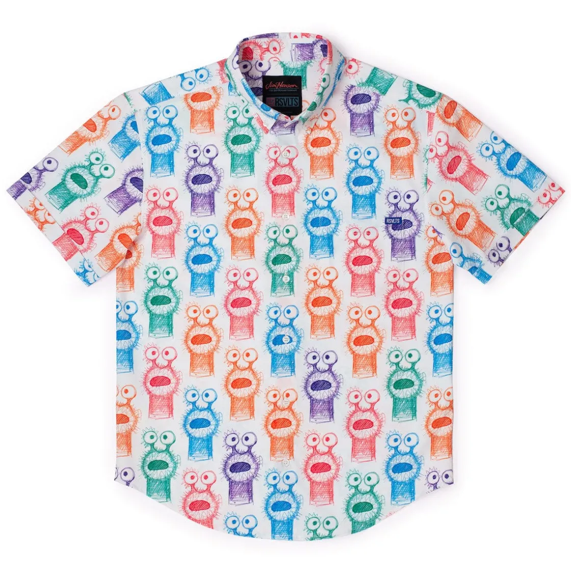 Jim Henson|Short Sleeves|Jim Henson "What the Fuzz?" – KUNUFLEX Short Sleeve Shirt