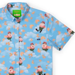 Nickelodeon|Short Sleeves|Nickelodeon Jimmy Neutron "Carl's Croissants" – KUNUFLEX Short Sleeve Shirt