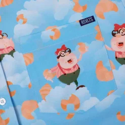 Nickelodeon|Short Sleeves|Nickelodeon Jimmy Neutron "Carl's Croissants" – KUNUFLEX Short Sleeve Shirt