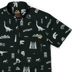 Jurassic Park|Jurassic Park|Jurassic Park “Life Finds a Way" – KUNUFLEX Short Sleeve Shirt