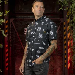 Jurassic Park|Jurassic Park|Jurassic Park “Life Finds a Way" – KUNUFLEX Short Sleeve Shirt