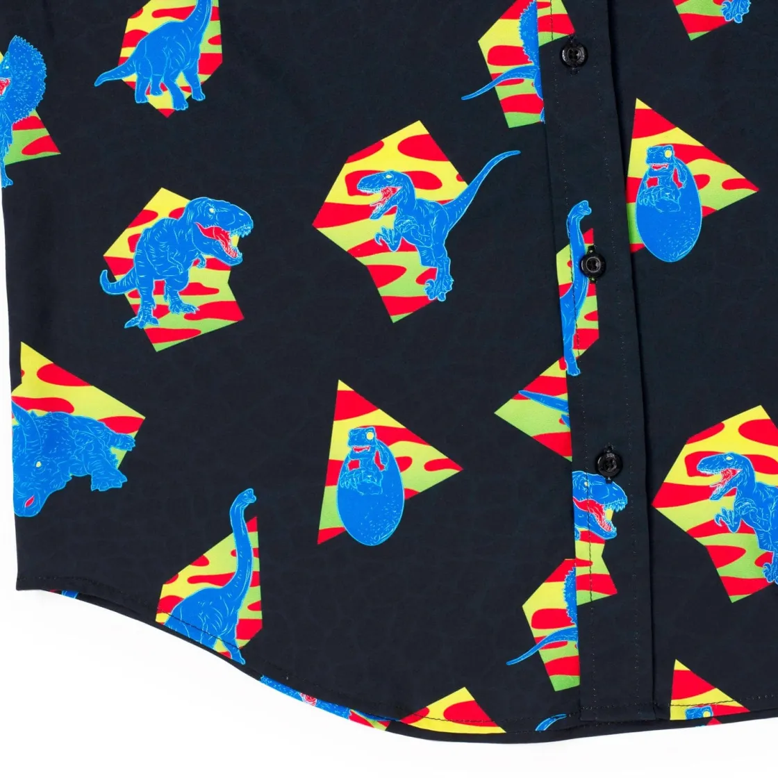 Paging Mr. Morrow|Jurassic Park|Jurassic Park "Retro 65 Million BC" – KUNUFLEX Short Sleeve Shirt