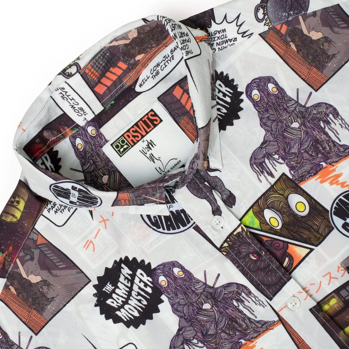 Justin Warner|Short Sleeves|Justin Warner "Atomic Ramen" – KUNUFLEX Short Sleeve Shirt