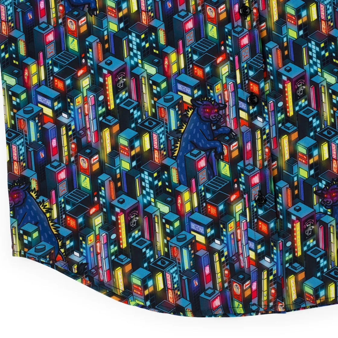 Justin Warner|Short Sleeves|Justin Warner "Cow-crete Jungle" – KUNUFLEX Short Sleeve Shirt
