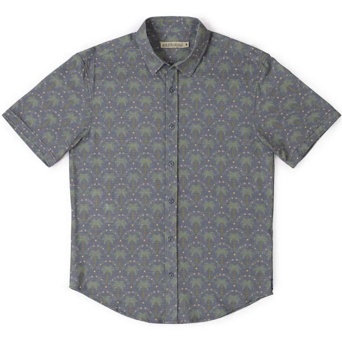 Short Sleeve Shirts|Matching Sets|RSVLTS Keep Palm – Bamboo Short Sleeve Shirt