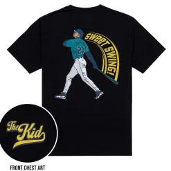 Baseball Hall Of Fame|Baseball|National Baseball Hall of Fame Ken Griffey Jr. "Sweet Swing" – Crewneck Tee