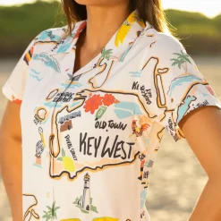 Short Sleeve Shirts|Rsvlts|RSVLTS Key West – Women's KUNUFLEX Short Sleeve Shirt