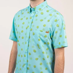 Short Sleeve Shirts|Short Sleeves|RSVLTS Kind of a Big Dill – KUNUFLEX Short Sleeve Shirt
