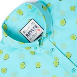 Short Sleeve Shirts|Short Sleeves|RSVLTS Kind of a Big Dill – KUNUFLEX Short Sleeve Shirt