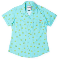 Short Sleeve Shirts|Rsvlts|RSVLTS Kind of a Big Dill – Women's KUNUFLEX Short Sleeve Shirt