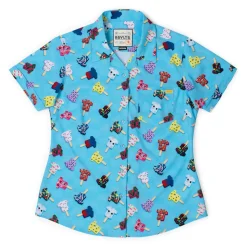 Short Sleeve Shirts|Rsvlts|RSVLTS Kunu Pops – Women's KUNUFLEX Short Sleeve Shirt