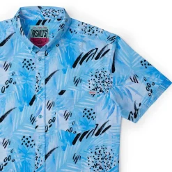 Short Sleeve Shirts|Matching Sets|RSVLTS La Croy "Blueberry Bomb Blast" – KUNUFLEX Short Sleeve Shirt