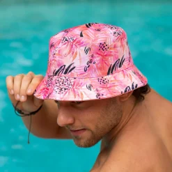 Accessories|Accessories|RSVLTS La Croy "Strawberry Margarita" – Reversible Bucket Hat