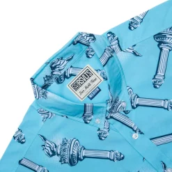 Short Sleeve Shirts|Paging Mr. Morrow|RSVLTS Lady Liberty's Annual Torch Toss – KUNUFLEX Short Sleeve Shirt