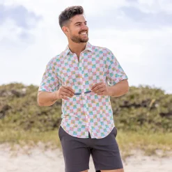 Short Sleeve Shirts|Bamboo|RSVLTS Late Checkout – Bamboo Short Sleeve Shirt