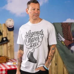 T-shirts|Tees|RSVLTS Legends Never Die (Heather Gray) – Crewneck Tee