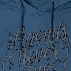 Performance Hoodies|Outerwear|RSVLTS Legends Never Die (Navy) – Performance Hoodie