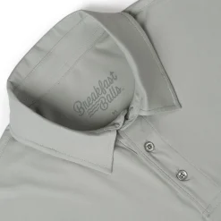 Polos|Basics|Breakfast Balls Limestone – Commuter Long Sleeve Polo