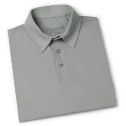 Polos|Basics|Breakfast Balls Limestone – Commuter Short Sleeve Polo