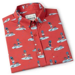Short Sleeve Shirts|Americana|RSVLTS Lincoln Dogs – KUNUFLEX Short Sleeve Shirt