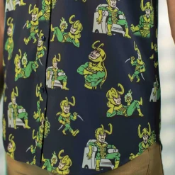 Marvel|Marvel|Marvel Loki “God of Mischief” – KUNUFLEX Short Sleeve Shirt