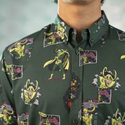 Marvel|Marvel|Marvel Loki “The Trickster” – KUNUFLEX Short Sleeve Shirt