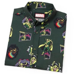 Marvel|Marvel|Marvel Loki “The Trickster” – KUNUFLEX Short Sleeve Shirt
