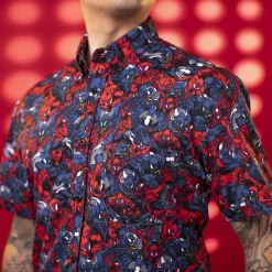 Marvel|Marvel|Marvel “Bad Hosts” – KUNUFLEX Short Sleeve Shirt