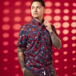 Marvel|Marvel|Marvel “Bad Hosts” – KUNUFLEX Short Sleeve Shirt