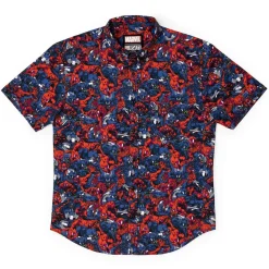 Marvel|Marvel|Marvel “Bad Hosts” – KUNUFLEX Short Sleeve Shirt