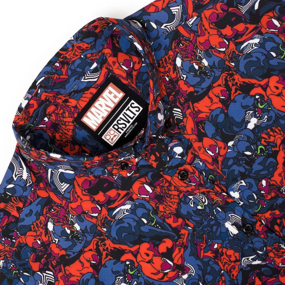 Marvel|Marvel|Marvel “Bad Hosts” – KUNUFLEX Short Sleeve Shirt