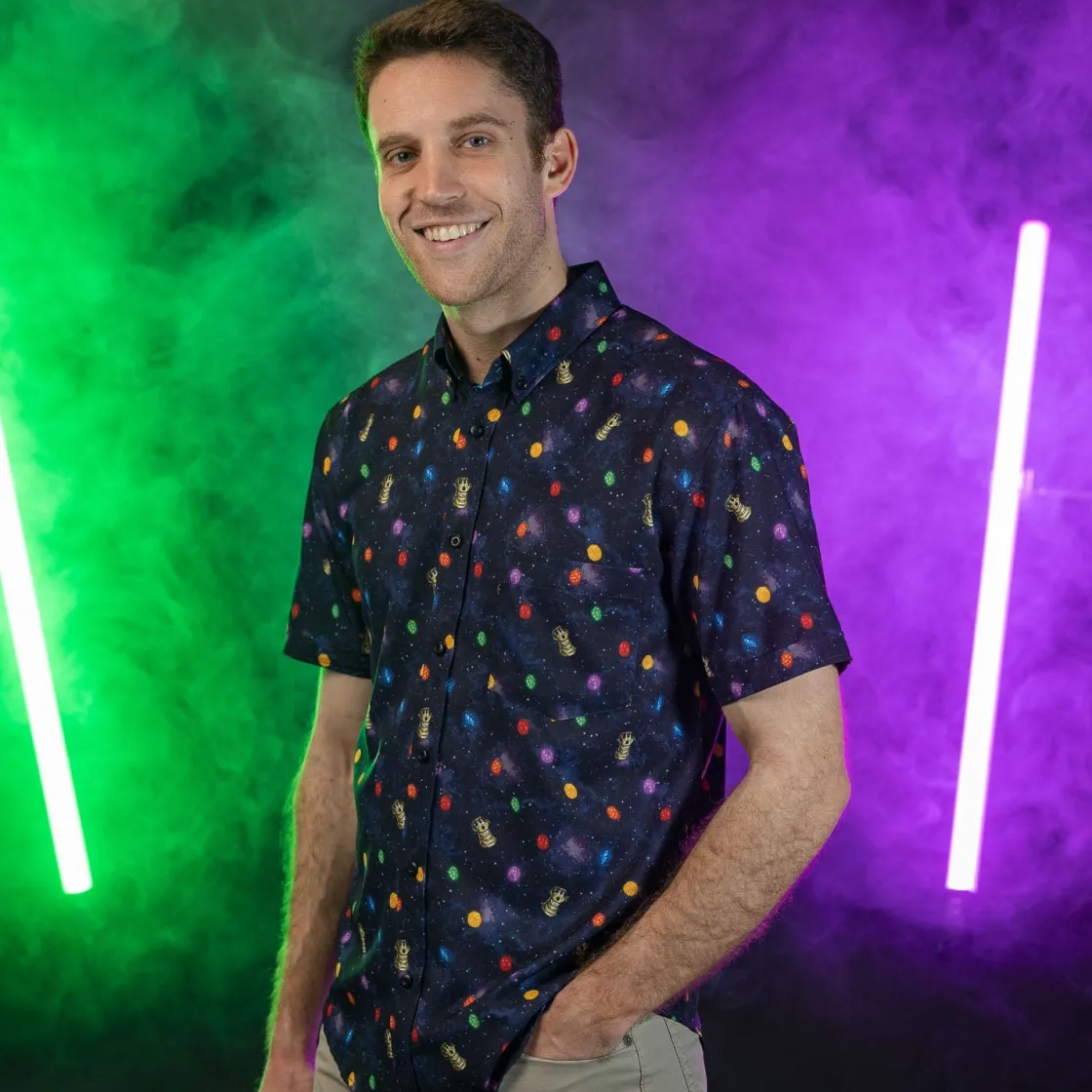 Paging Mr. Morrow|Marvel|Marvel "Perfectly Balanced" – KUNUFLEX Short Sleeve Shirt